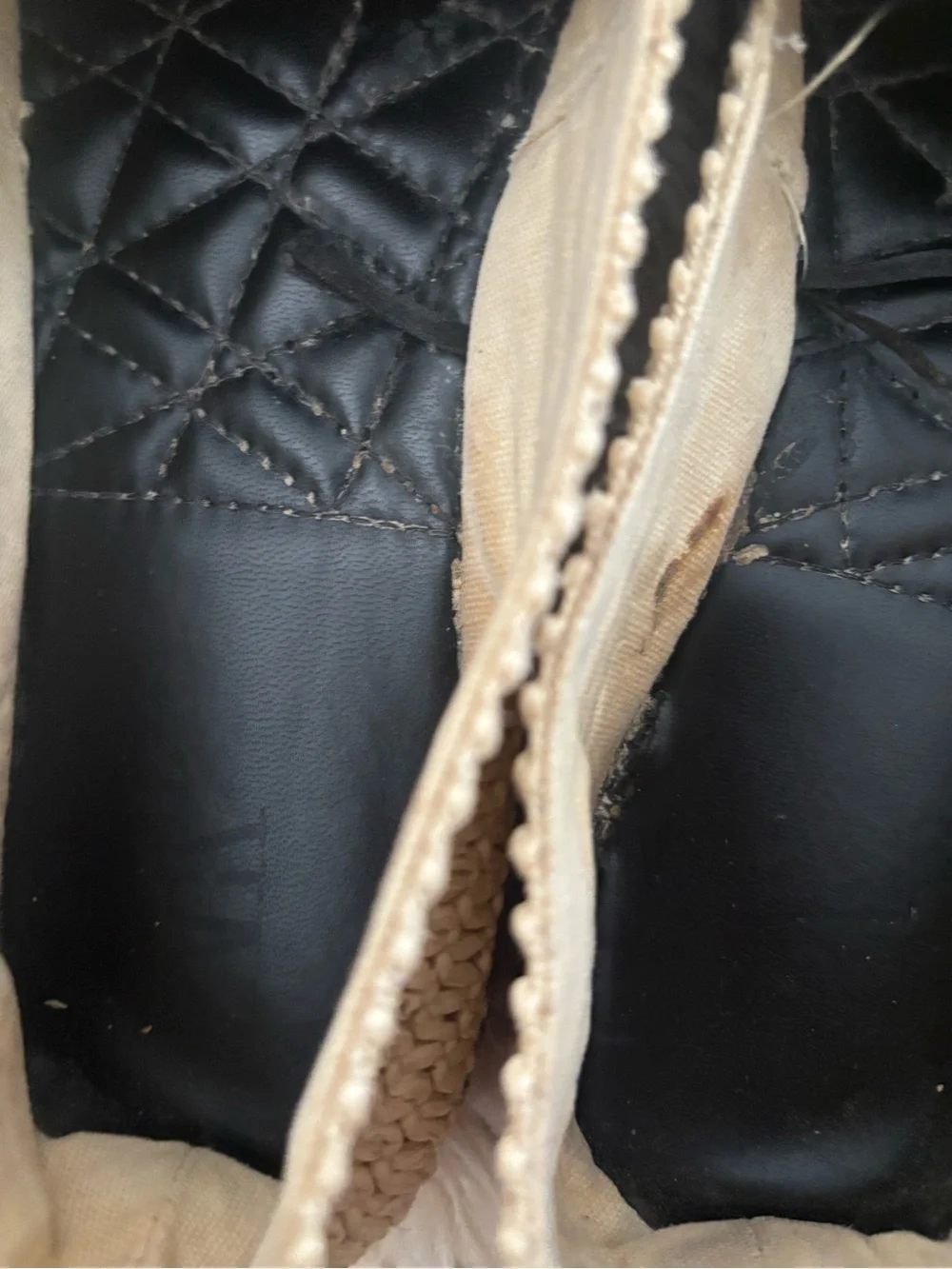 Zara Black & Natural Woven Espadrille Flats